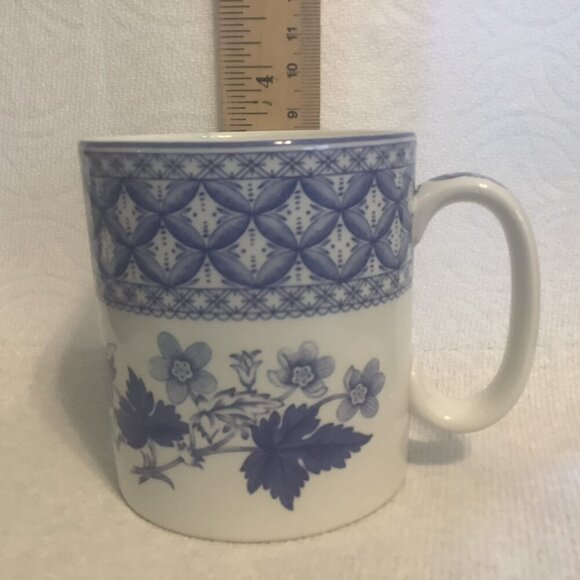 SPODE Blue Room Geranium Mug England Transferware Vintage 1990s - Picture 8 of 8